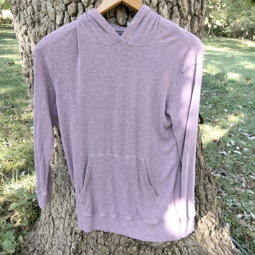 Mono B Knit Hoodie in size M
